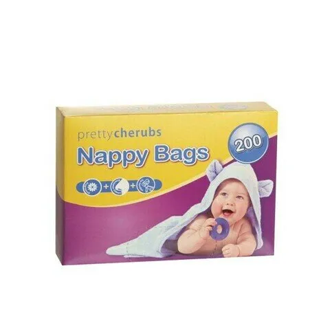 Pretty Cherub Nappy Bags 200 Pack