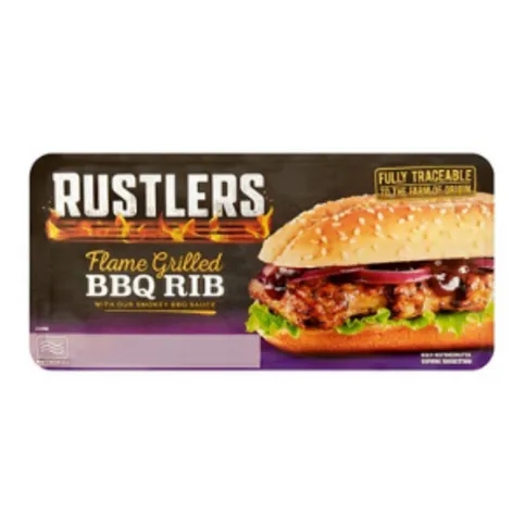 Rustlers The Smokey BBQ Rib 157g