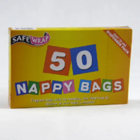 Safewrap Nappy Bags x 50