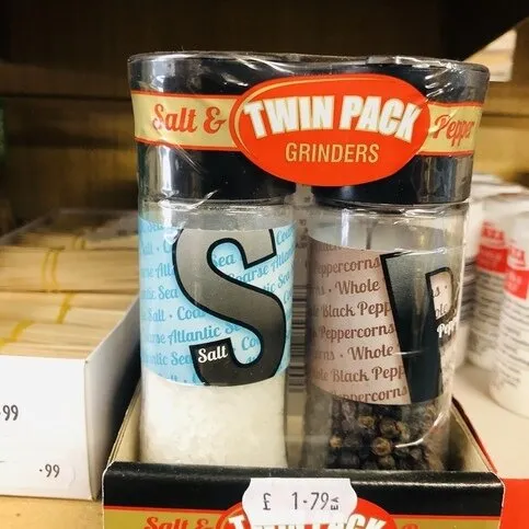 Salt N Pepper Grinders Twin