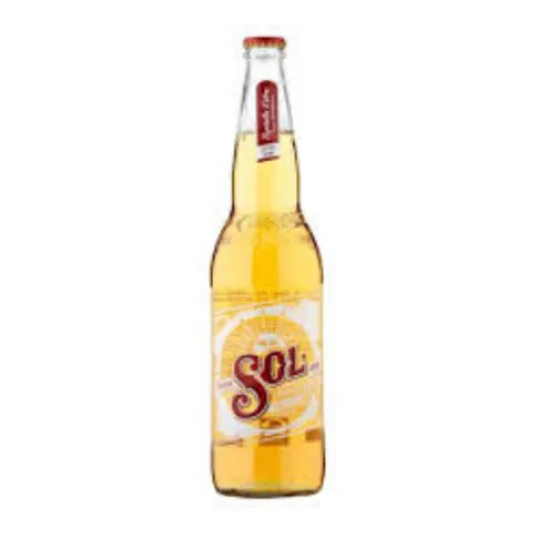 Sol Original Lager Beer 650ml Bottle