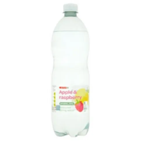 Spar Apple & Raspberry Sparkling Water 1L
