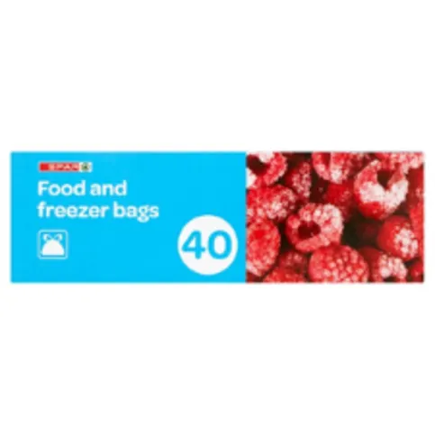 Spar Food & Freezer Bags 40 Pack
