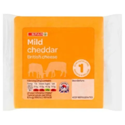 Spar Mild Cheddar Block 200g