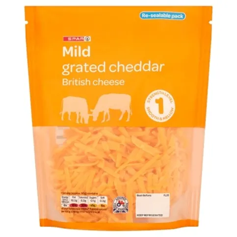Spar Mild Grated Cheddar 250g
