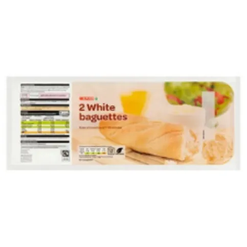 Spar White Baguettes 2 Pack