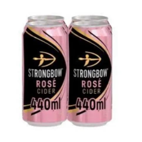 Strongbow Rose Cider 4 x 440ml