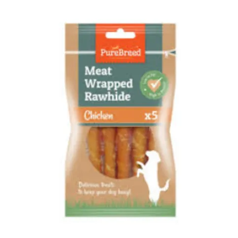 Twist Rawhide Sticks Chicken 5 Pack
