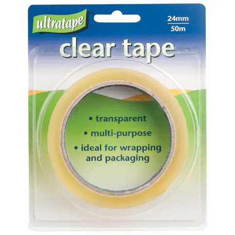 Ultratape Clear Tape 33m