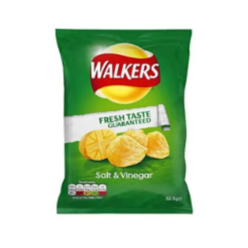 Walkers Salt & Vinegar 32.5g Subway