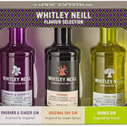 Whitley Neill Handcrafted Gin Gift Set 3 x 5cl