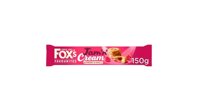 Fox's Jam 'n Cream 150g