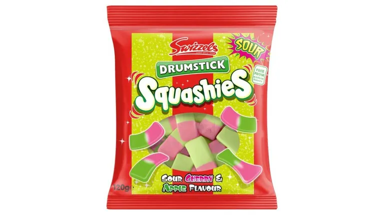 Swizzels Drumstick Squashies Cherry & Apple 120g